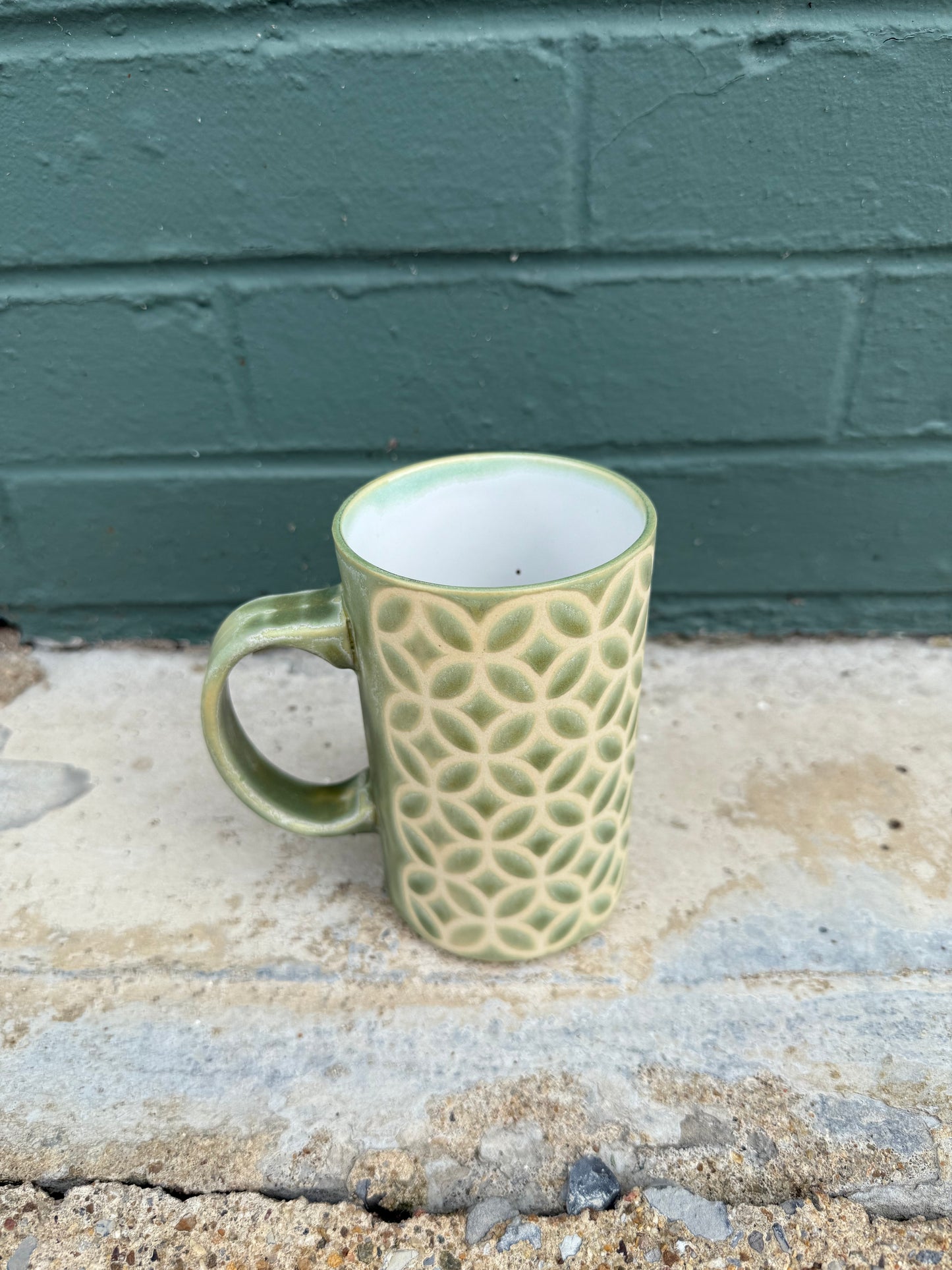 Retro Mug - Green