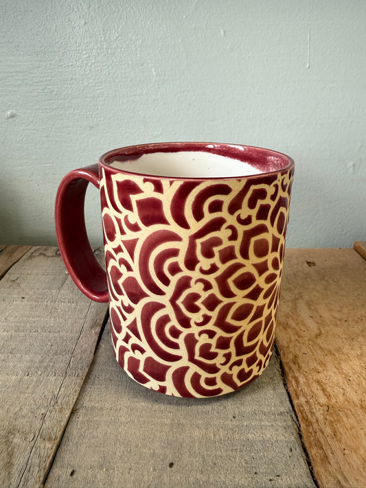 Mandala Mug - Cherry