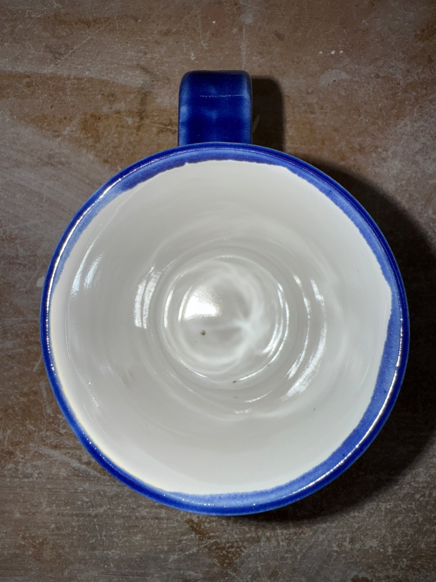 Geo Floral Mug - Blue #1