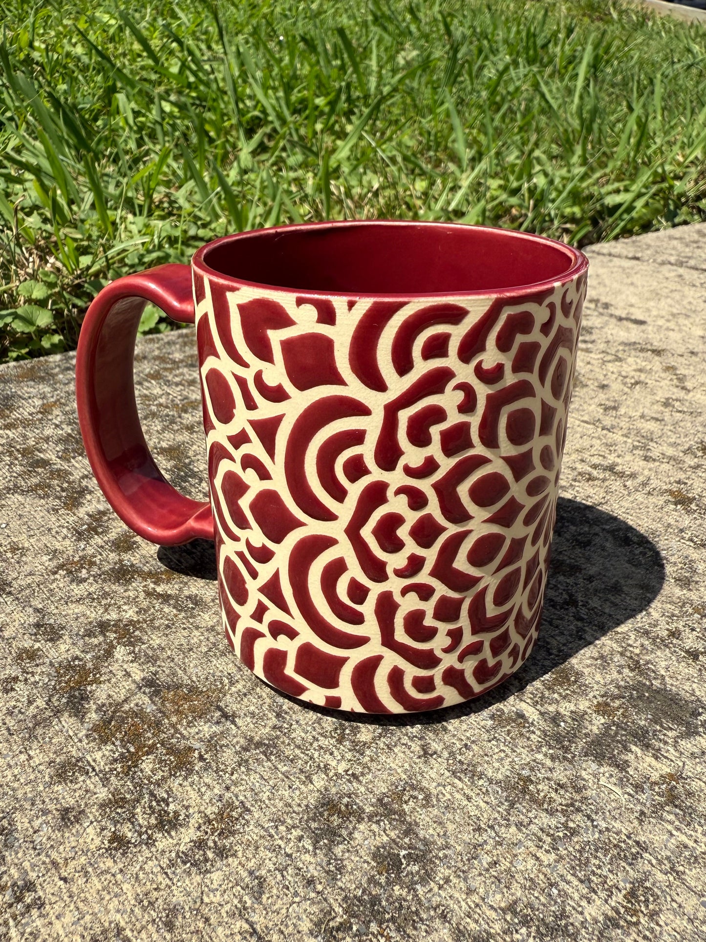 Mandala Mug - Cherry