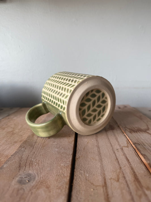 Leaf Mug - Green