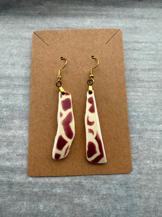 Relic Earrings - Cherry Mandala / Gold