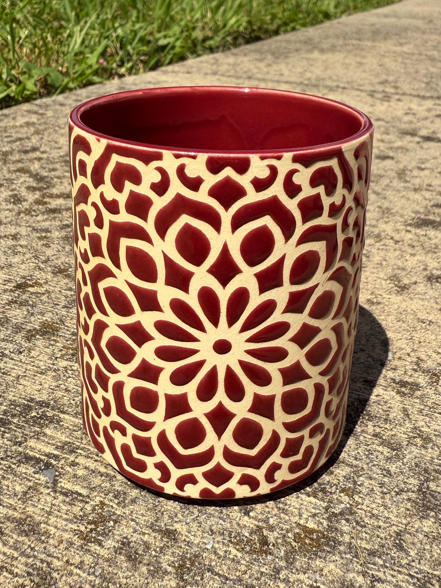 Mandala Mug - Cherry