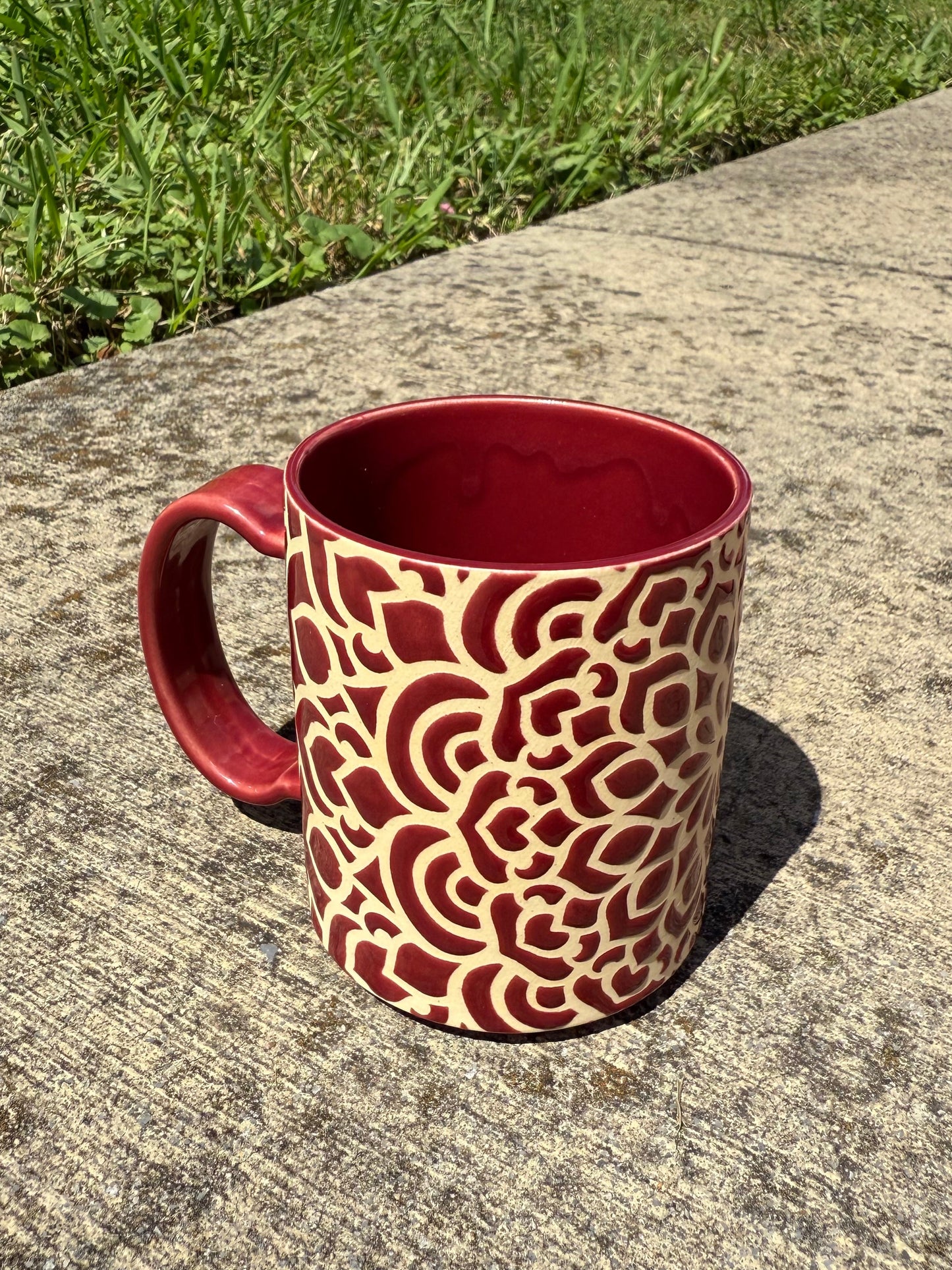 Mandala Mug - Cherry