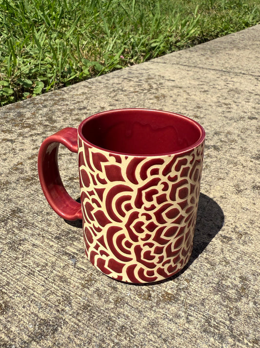 Mandala Mug - Cherry