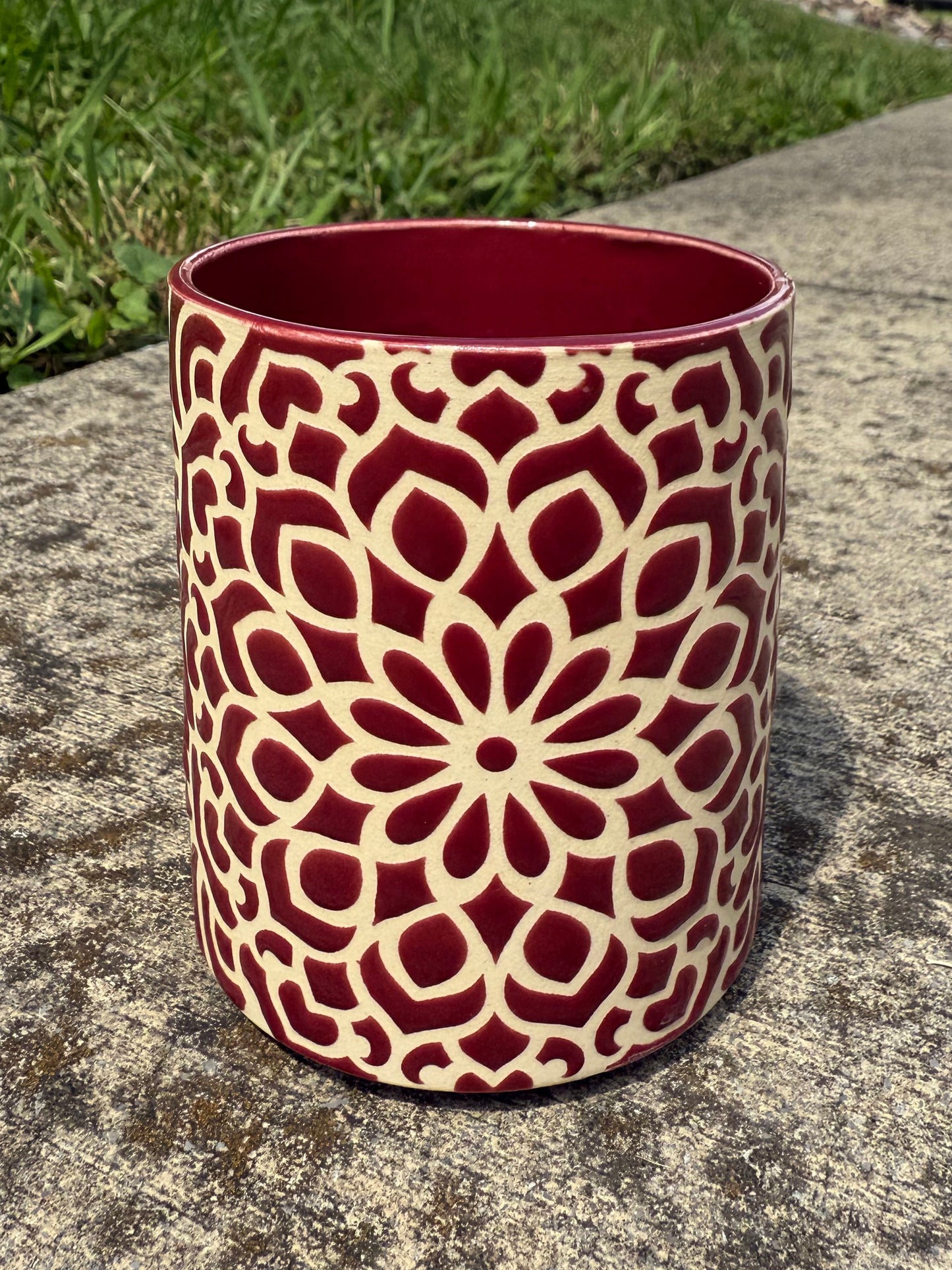 Mandala Mug - Cherry